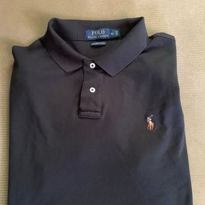 Soft golf tee Ralph Lauren polo shirt